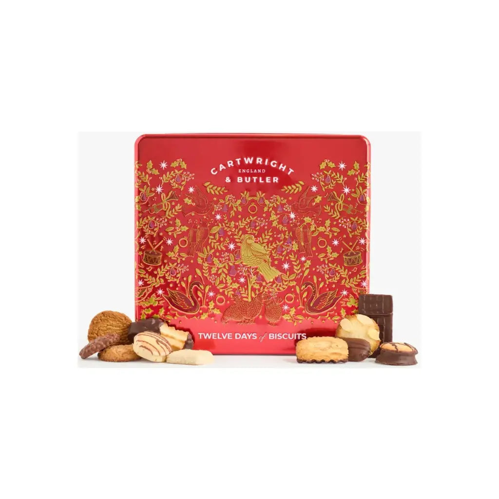 C&B 12 Days of Christmas - Chocolate Biscuits Selection Tin 200g