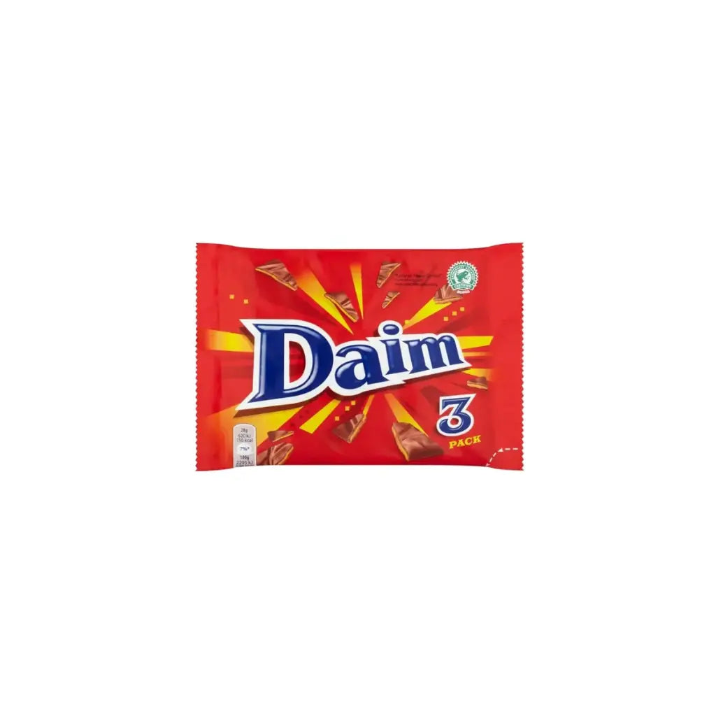Daim Bar Milk Chocolate 3 Pack 84g