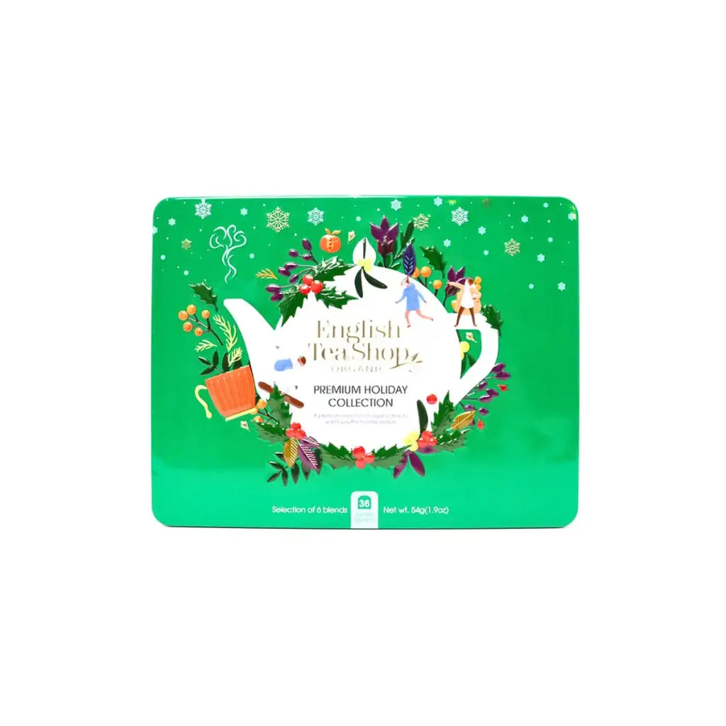 English Tea Shop Holiday  Collection Green Tin 54g