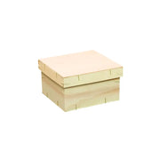 Medium Square Plywood Gift Box with Lid