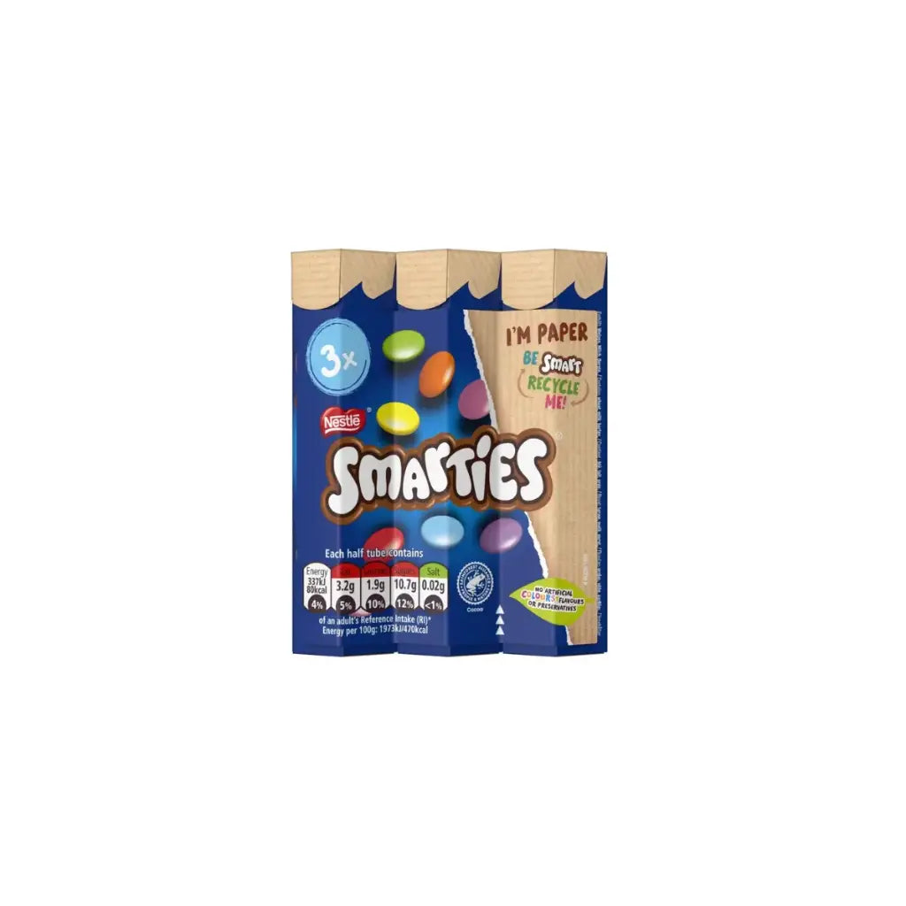 Smarties Tube 3Pk