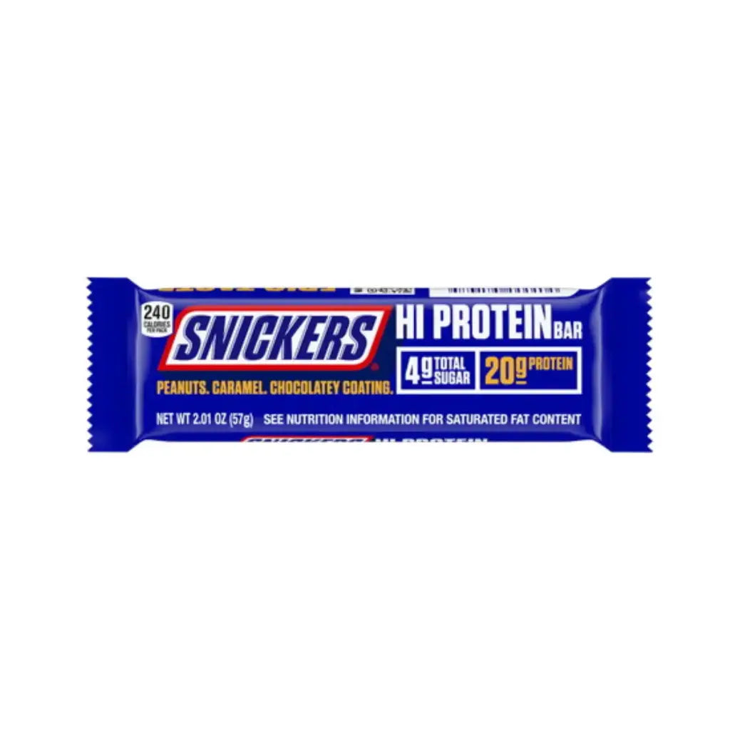 Snickers Hi Protein Low Sugar Milk Choco 57g