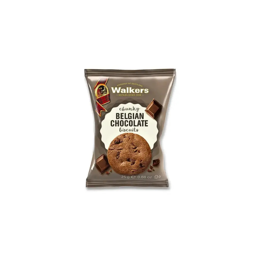 Walkers Assorted Biscuits Mini Packs 25g Belgian Chocolate