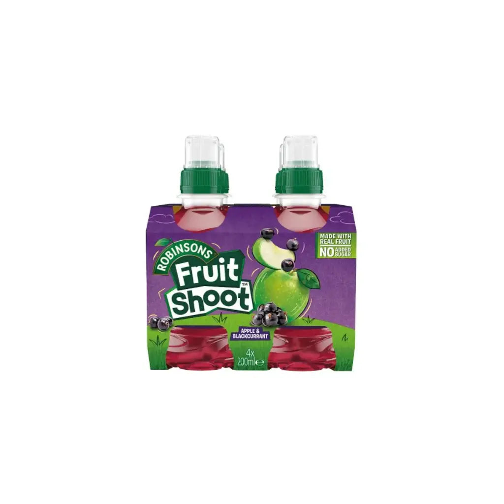 Robinsons Fruit Shoot Apple & Blackcurrant 4x200ml