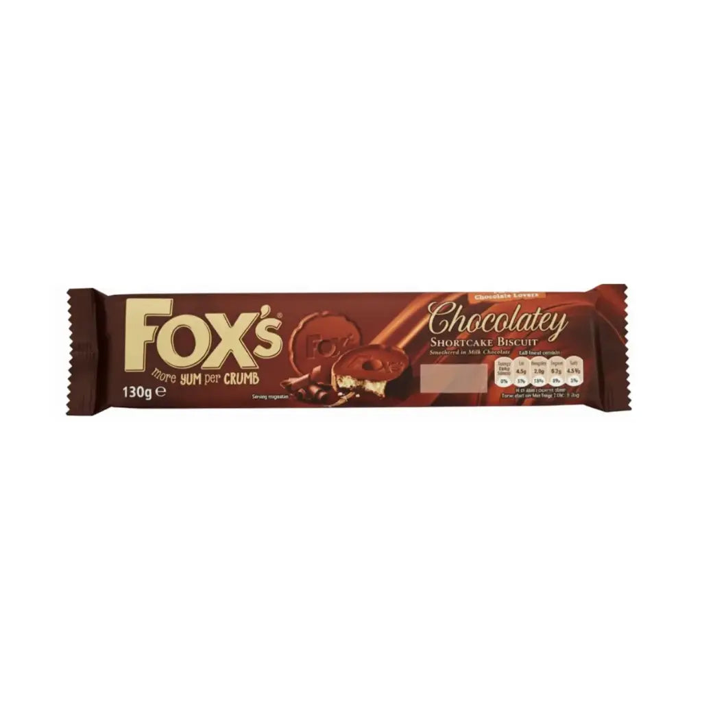 Fox's Chocolatey Milk Chocolate Shortcake Rounds 130g
