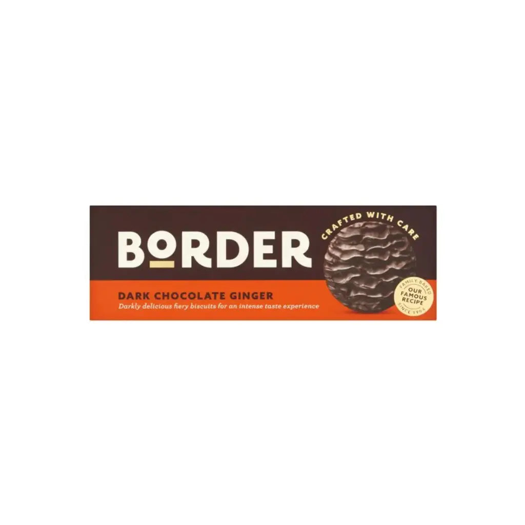 Border Dark Chocolate Ginger 150g