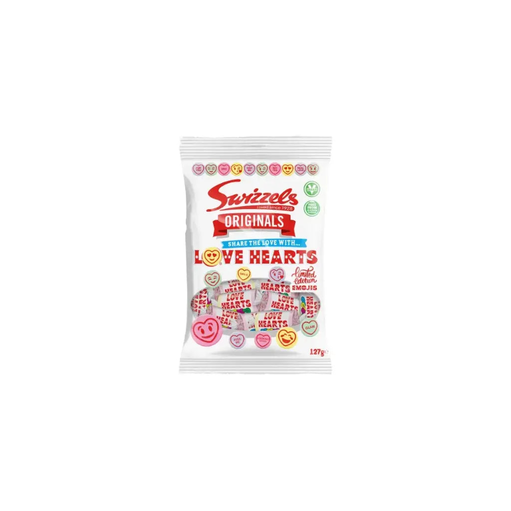 Swizzels Original Love Hearts Bag 127g