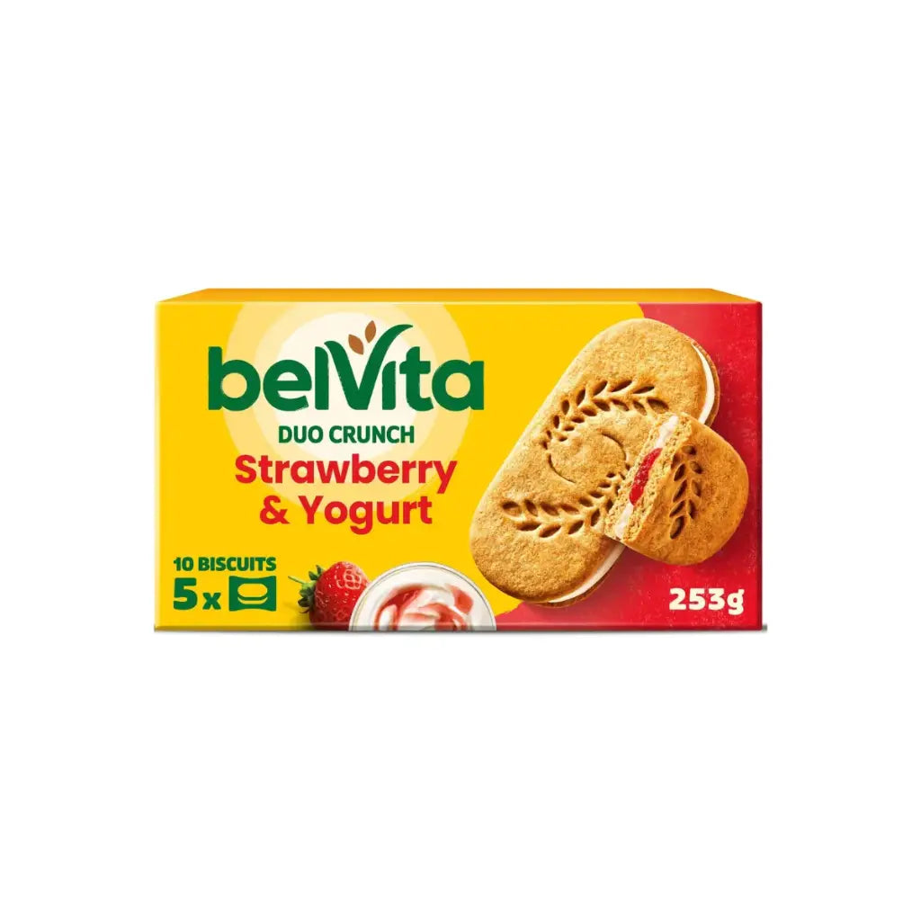 Belvita Breakfast Duo Crunch Strawberry 253g