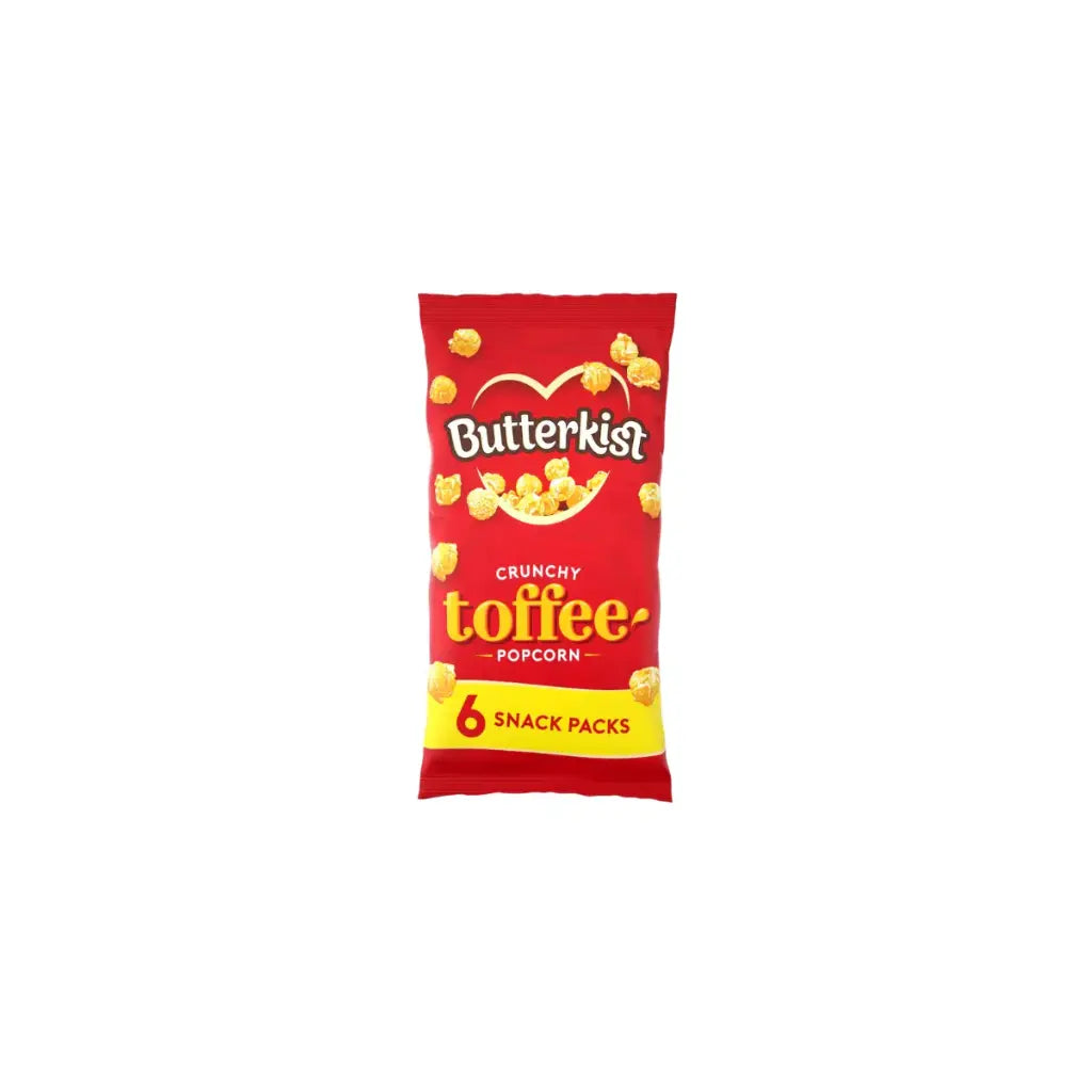 Butterkist Toffee Popcorn 6x20g
