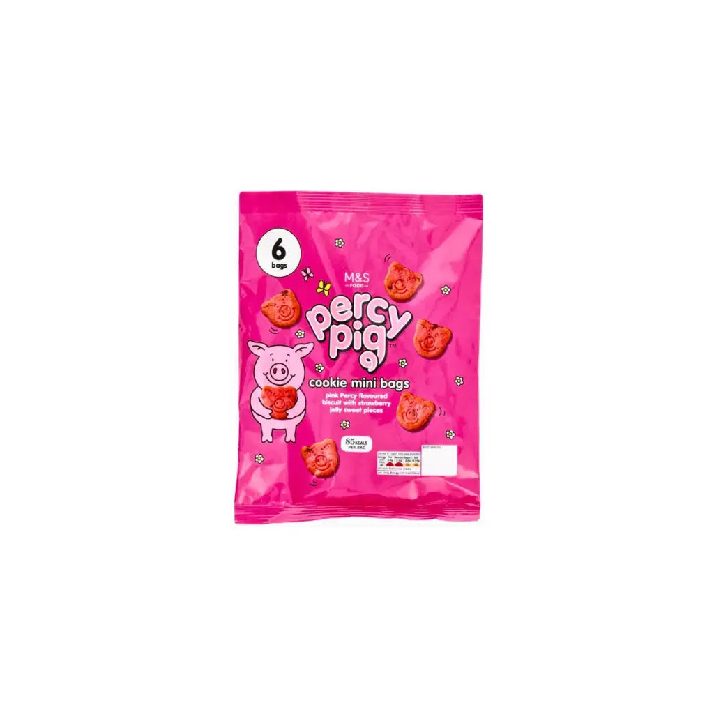M&S Percy Pig Mini Cookies