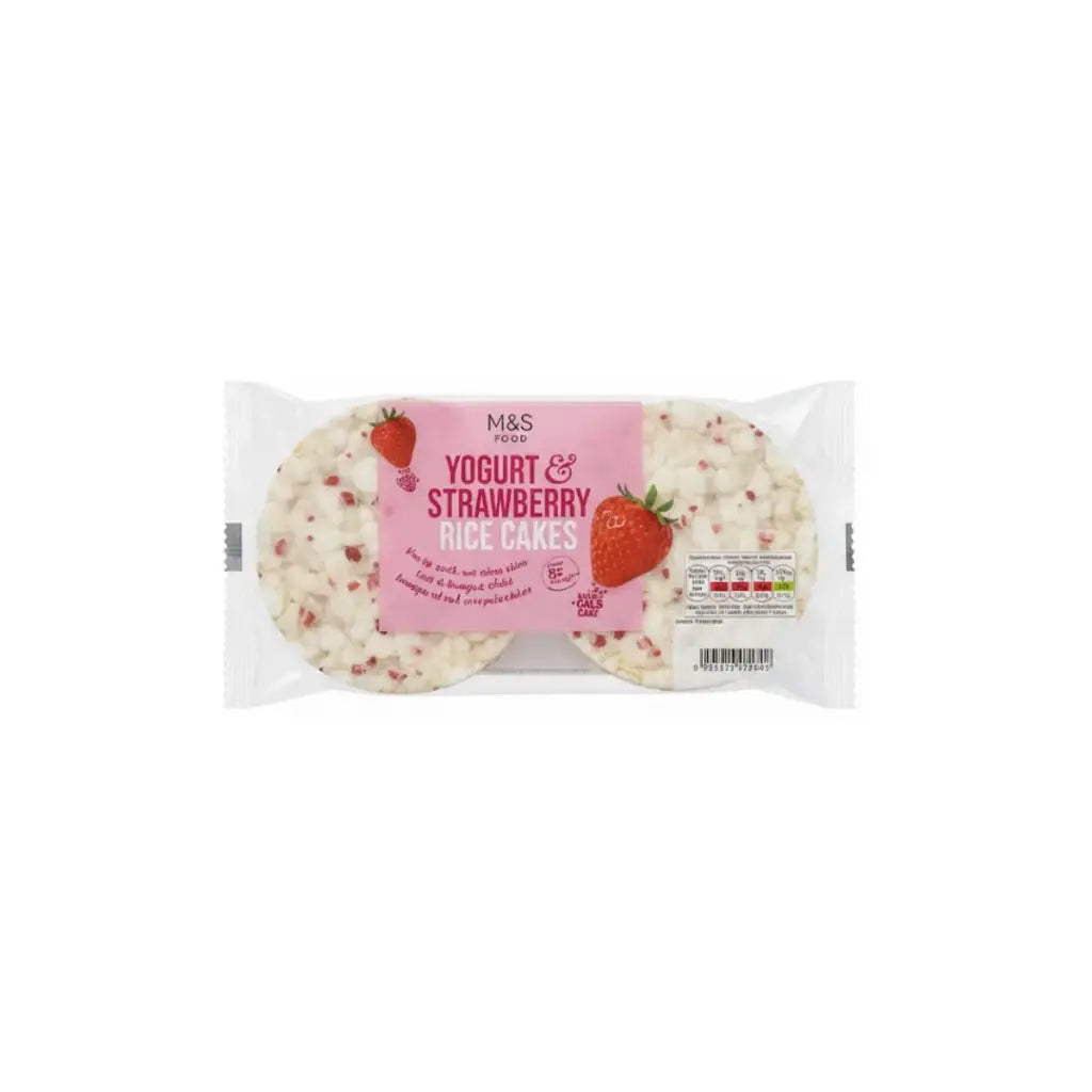 M&S Yogurt Strawberry Rice Cakes