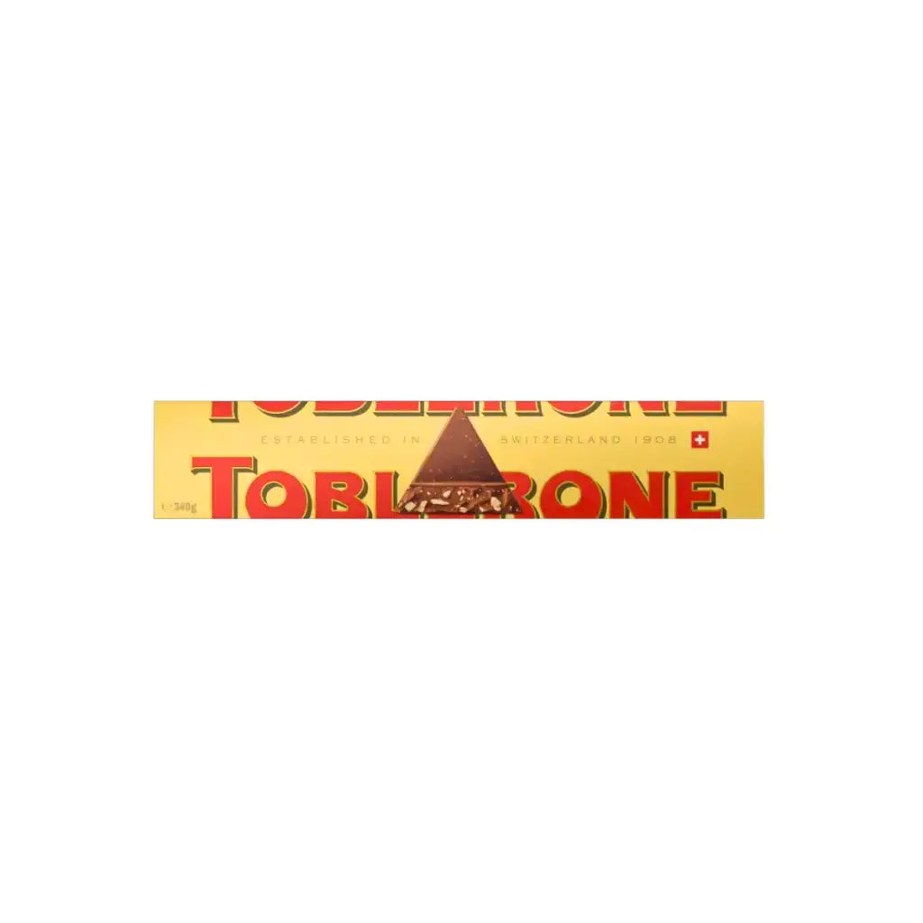 Toblerone Milk Chocolate With Honey Almond 340g