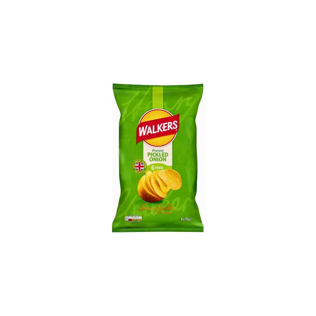Walkers Pickled Onion 6x25g
