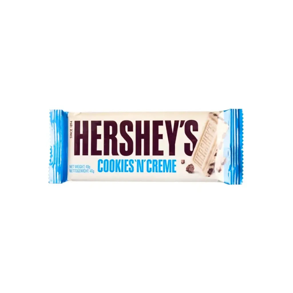 Hersheys Cookies 'n' Creme Chocolate Bar 40g