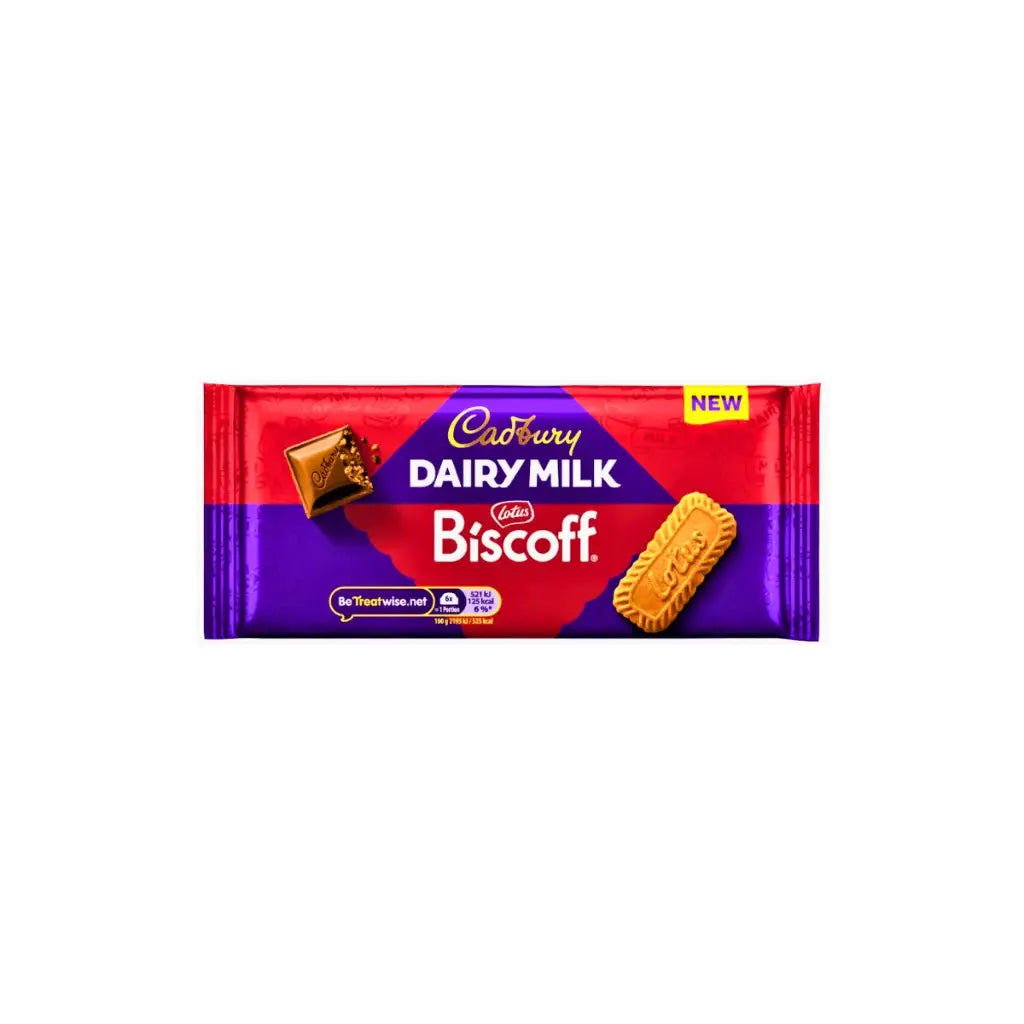Cadbury Dairy Milk Biscoff Block 95g