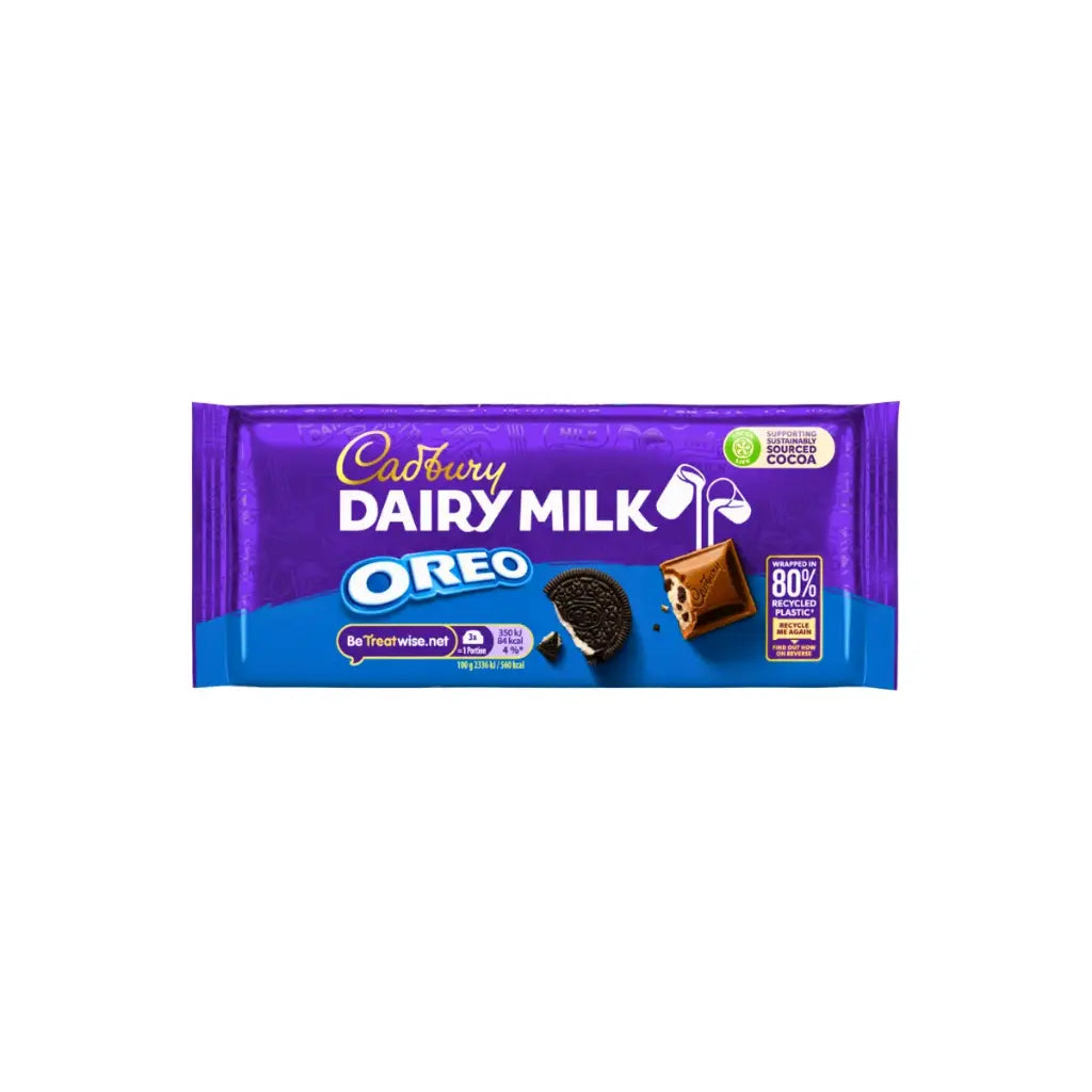 Cadbury Dairy Milk Oreo Block 120g