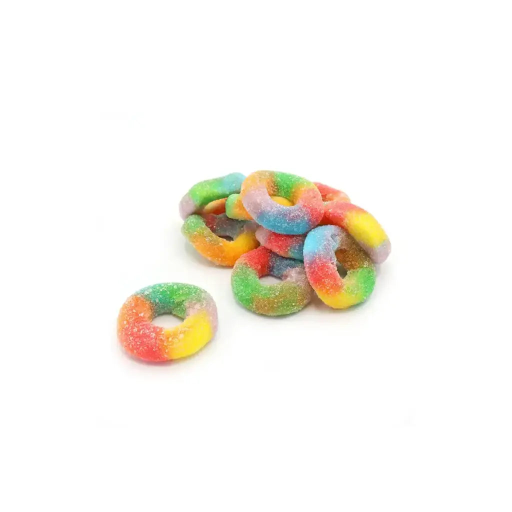 Rainbow Rings Sweets 100g