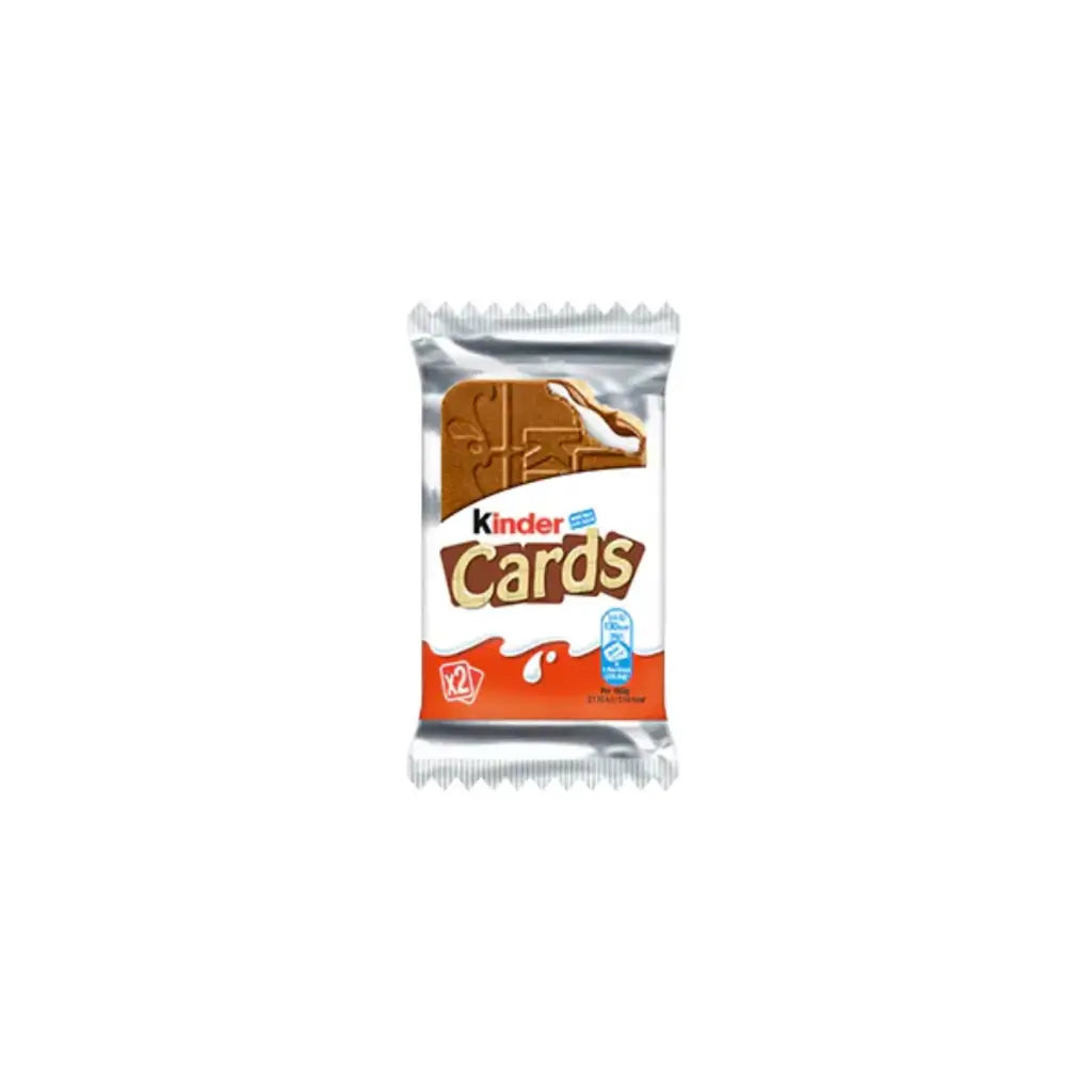 Kinder Cards Cocoa & Milk Wafers 25.6g