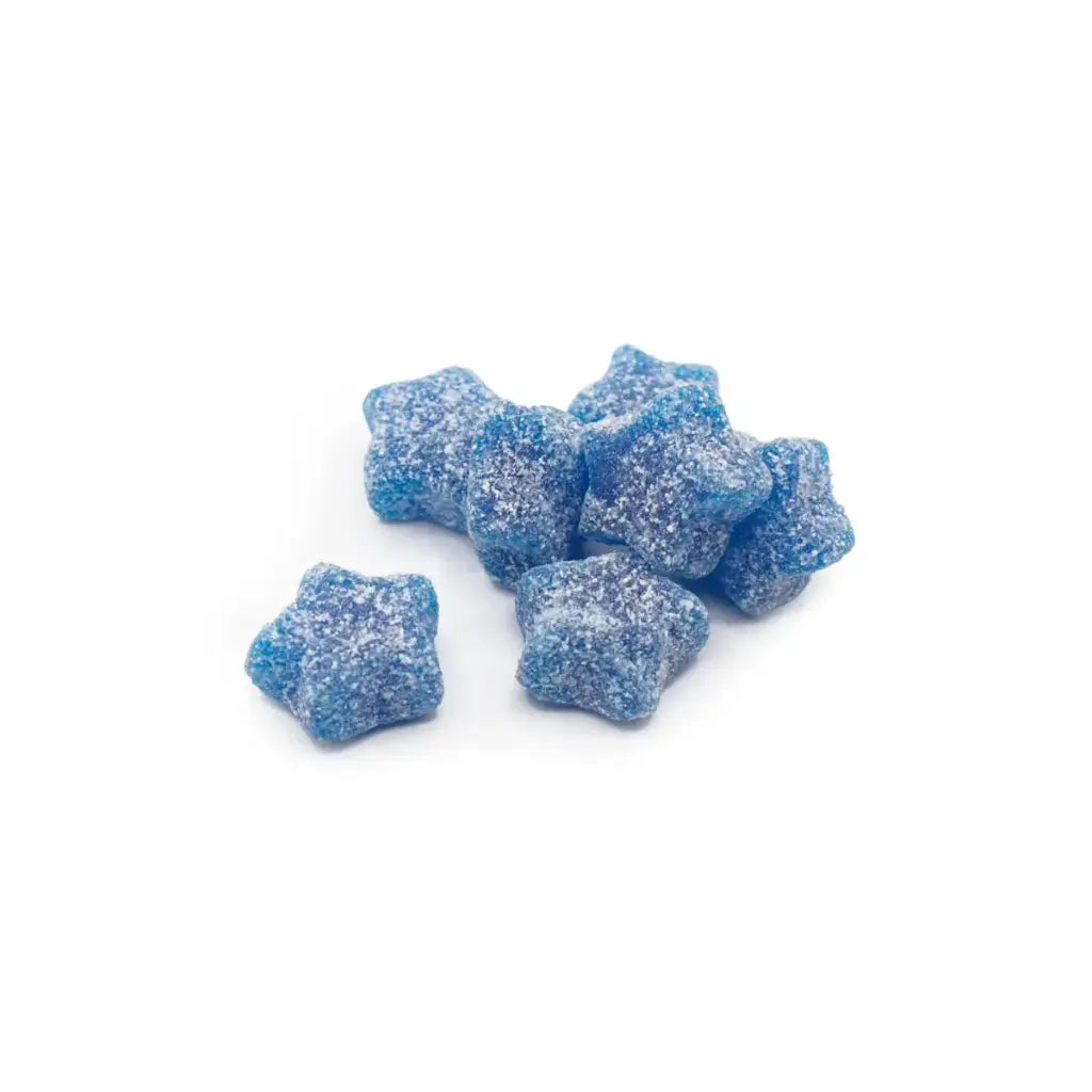 Blue Gummy Stars Sweets 100g