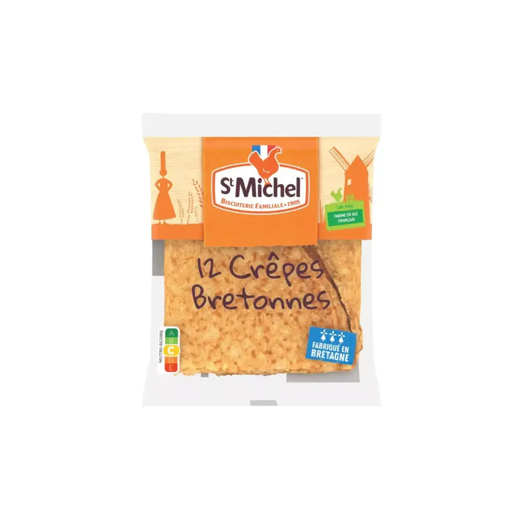 St Michel Plain Britany's Crepes X12 315g