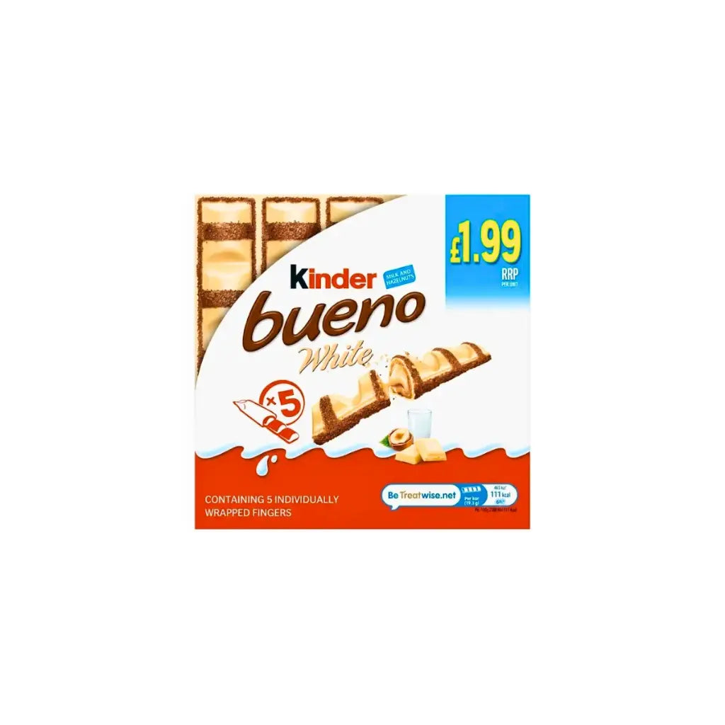 Kinder Bueno White 5Pk 97.5g