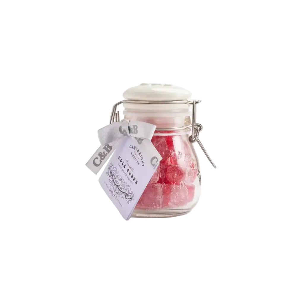C&B Cola Cubes Sweets in Jar 190g
