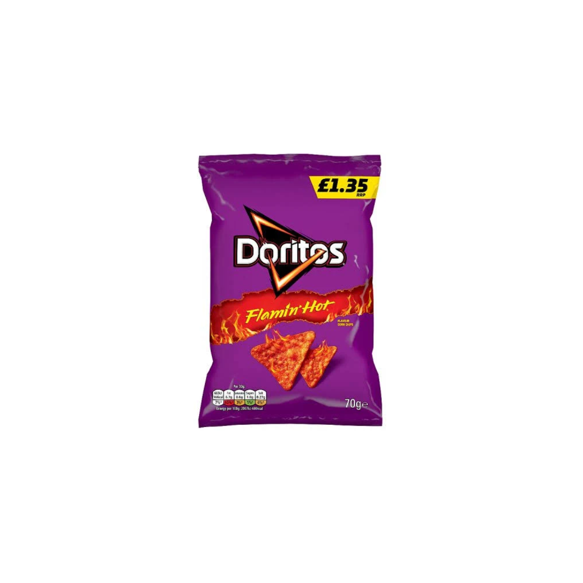 Doritos Extra Flamin Hot 70g