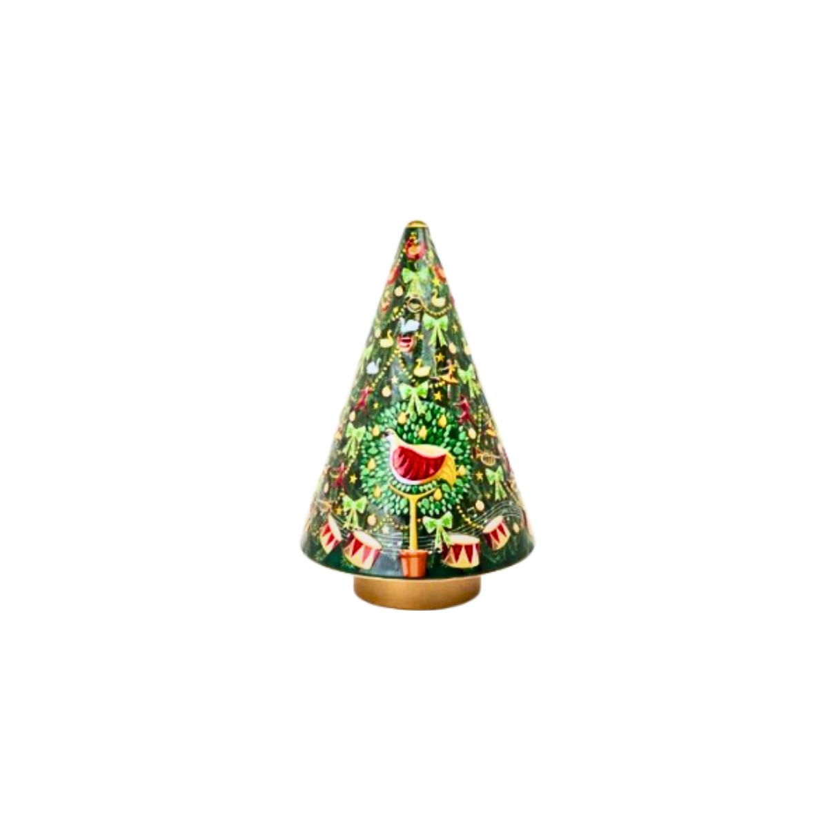 Silver Crane 12 Days of Christmas Musical Tree 300g