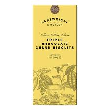 C&B Triple Chocolate Chunk Biscuits In Carton 200G