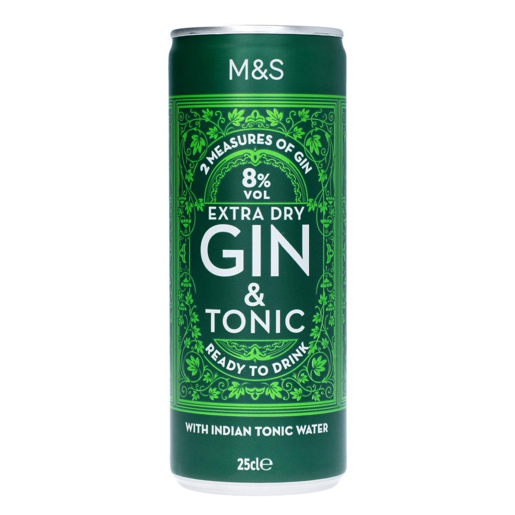 M&S Gin & Tonic Can