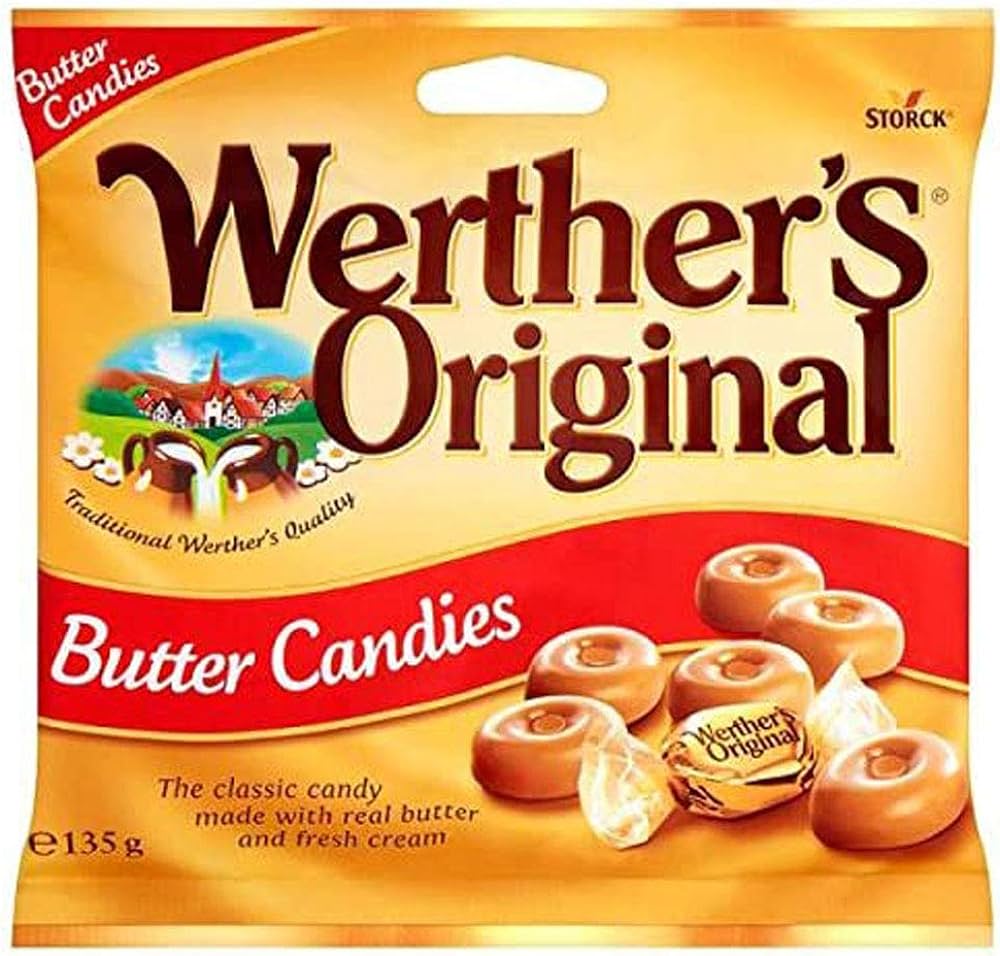 Werthers Butter Candy 12X110G