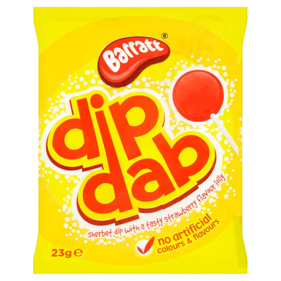 Barratt'S: Strawberry Dip Dab 23G