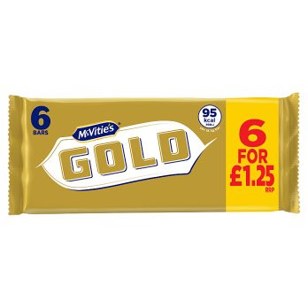 Mcvities Gold Bars PM 12x6PK