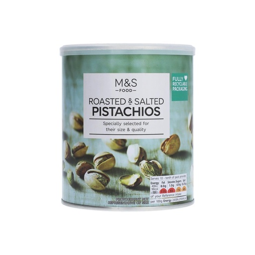 M&S Roasted And Salted Pistachios 300g