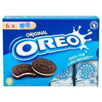 Oreo Vanilla Lunchbox 6X22G