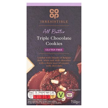 Co Op Irresistible Free From Triple Choc 150G