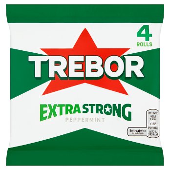 Trebor Extra Strong Mint 4Pk