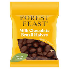 Forest Feast Milk Chocolate Brazil Halve 55G