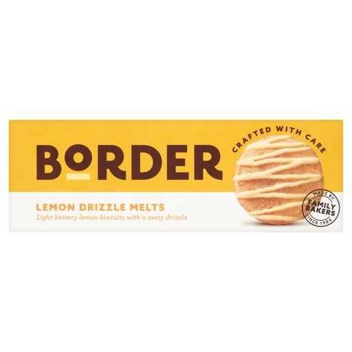 Border Lemon Drizzle Melts 150G