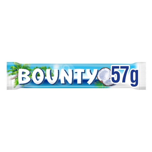 Bounty Coconut & Milk Chocolate Snack Bar Duo 57g